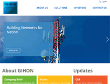 Tablet Screenshot of gihon-indonesia.com